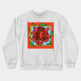 Animal Faces 300 (Style:1) Crewneck Sweatshirt